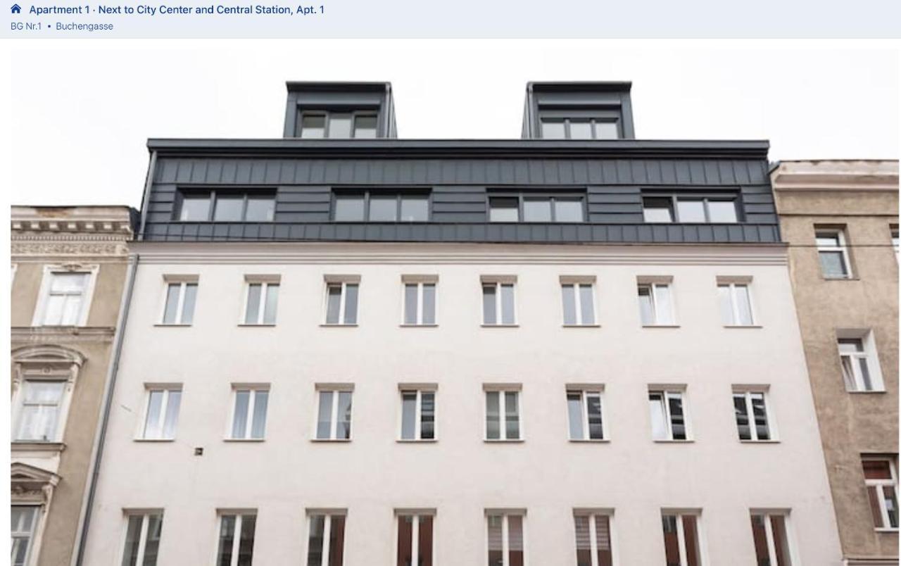 Charmante Wohnung L Bg8 Bécs Kültér fotó